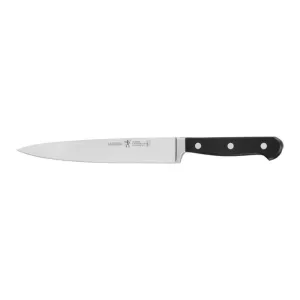 Henckels 1012052 Classic 8" Slicing/Carving Knife with Black Plastic Handle