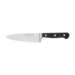 Henckels 1012053 6" Chef's Knife with Black Plastic Handle