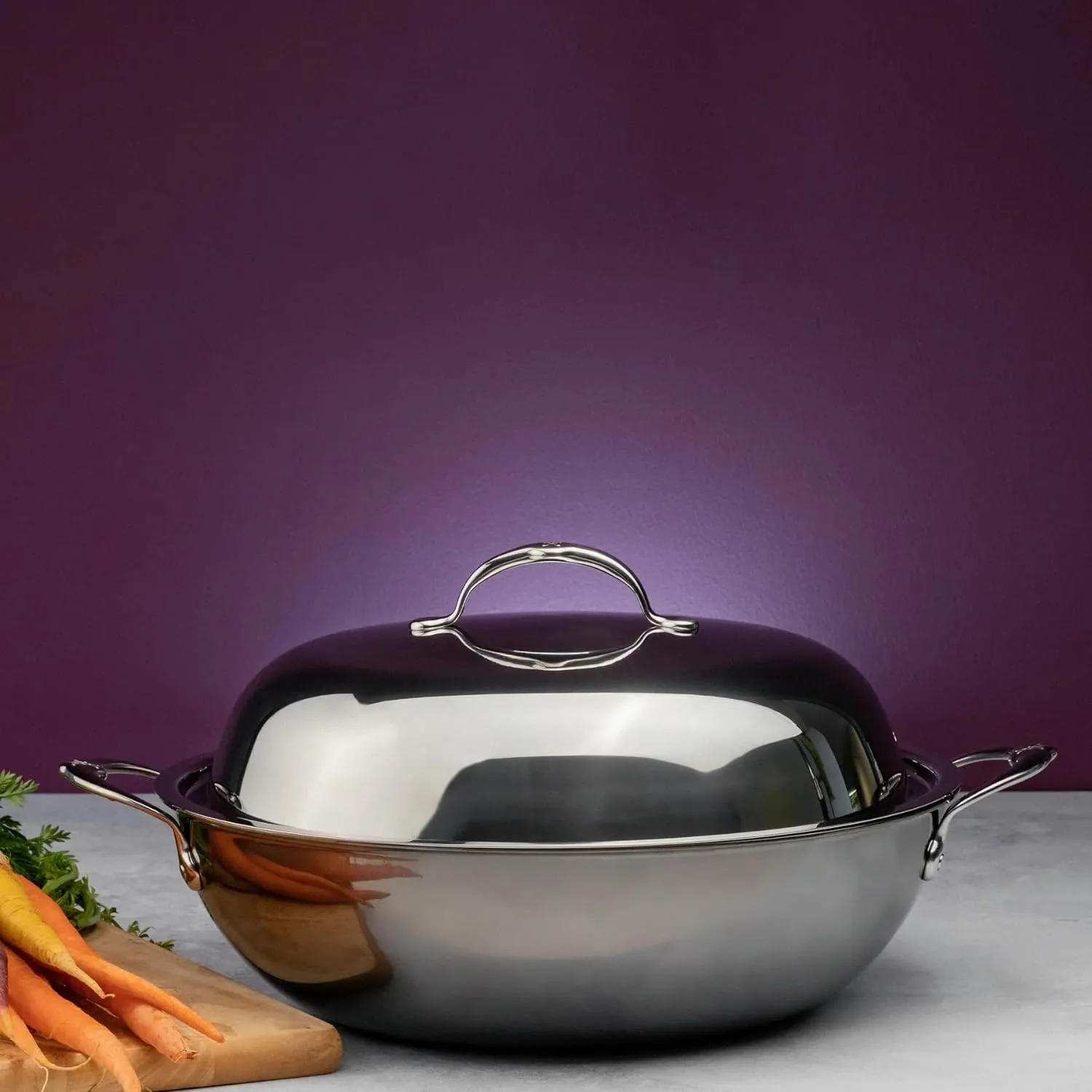 Hestan Nanobond 14" Covered Wok