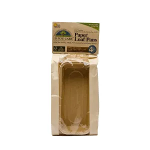 If You Care - Paper Loaf Baking Pans (4 pack)