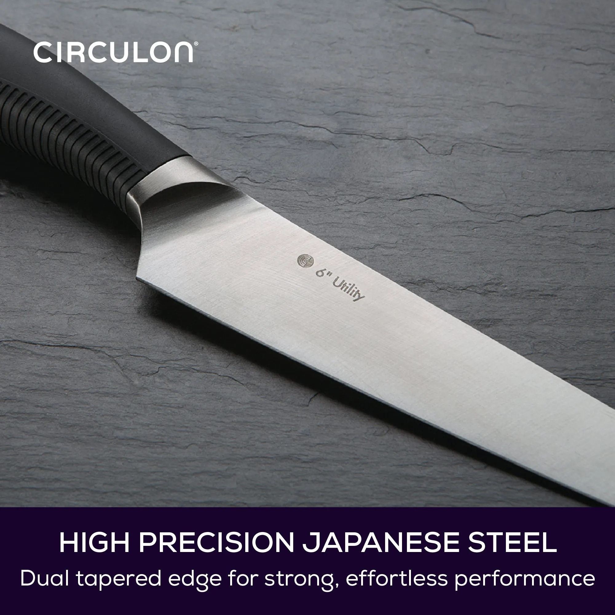 Kitchen Knife Chef, Utility & Paring Set - 3 Pieces