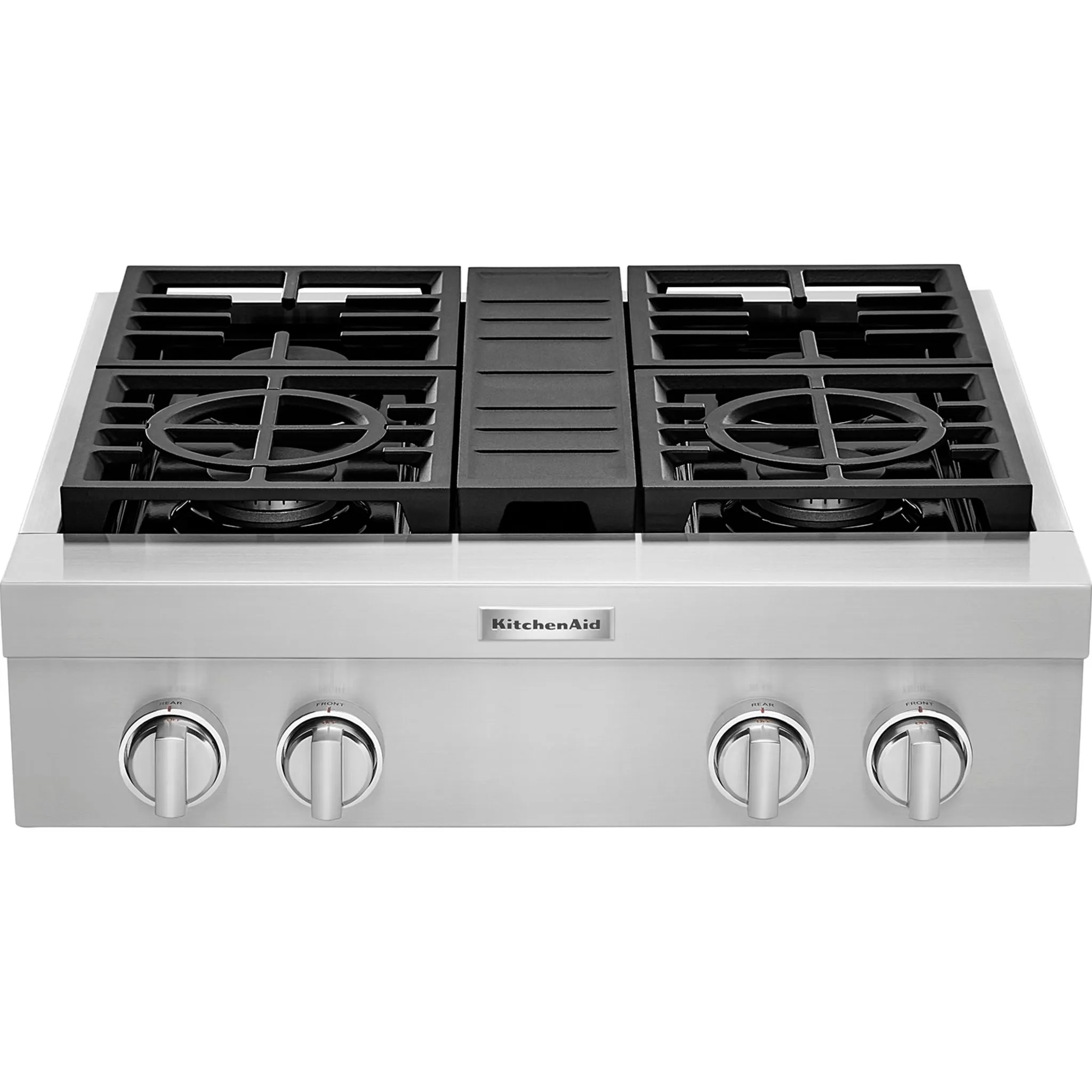 KitchenAid 30" Gas Cooktop (KCGC500JSS) - Stainless Steel