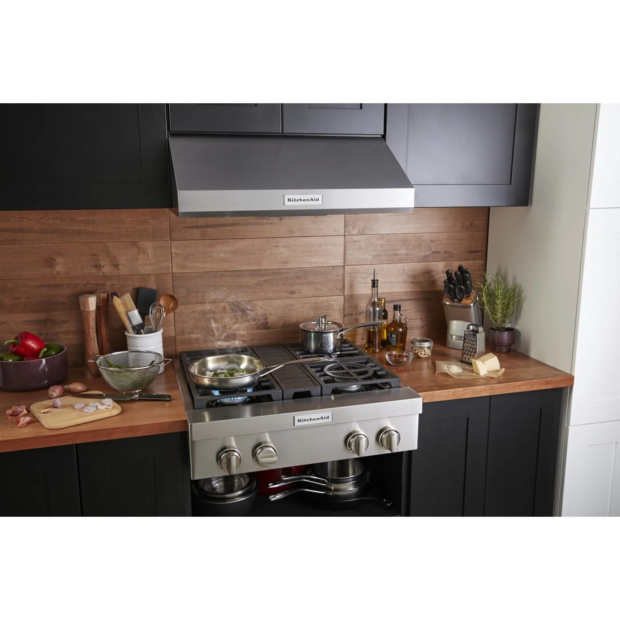 KitchenAid 30" Gas Cooktop (KCGC500JSS) - Stainless Steel