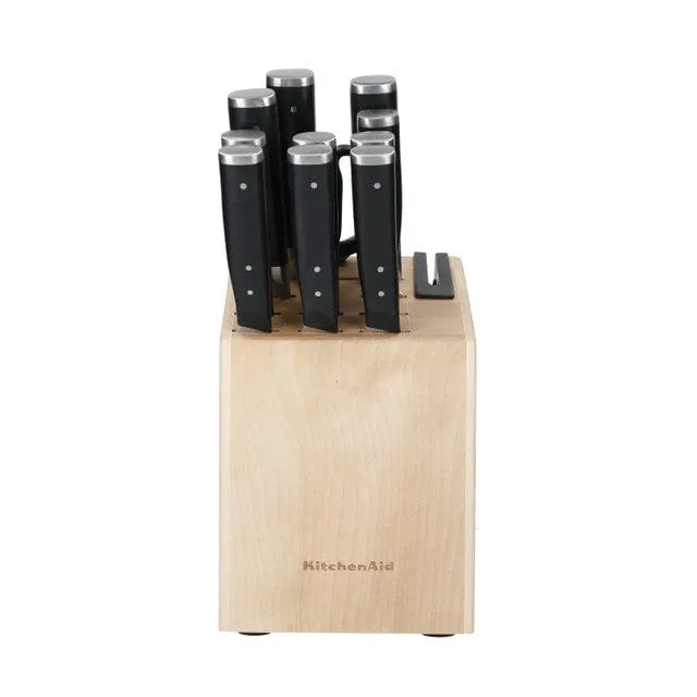 Kitchenaid Gourmet Forged Knives With Block  11 Piece