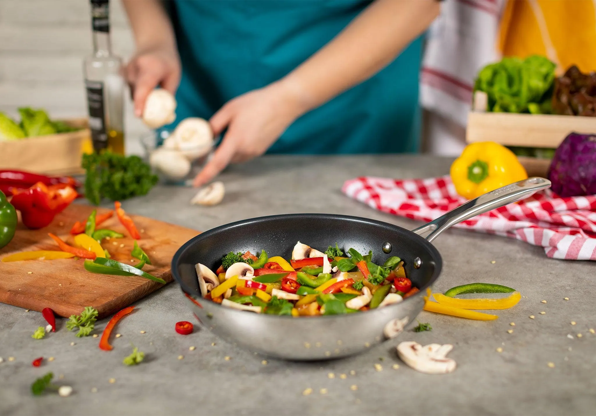 Kuhn Rikon Allround Wok Non-Stick 28CM