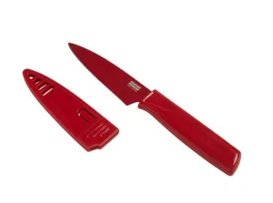 Kuhn Rikon Colori Paring Knife - Red