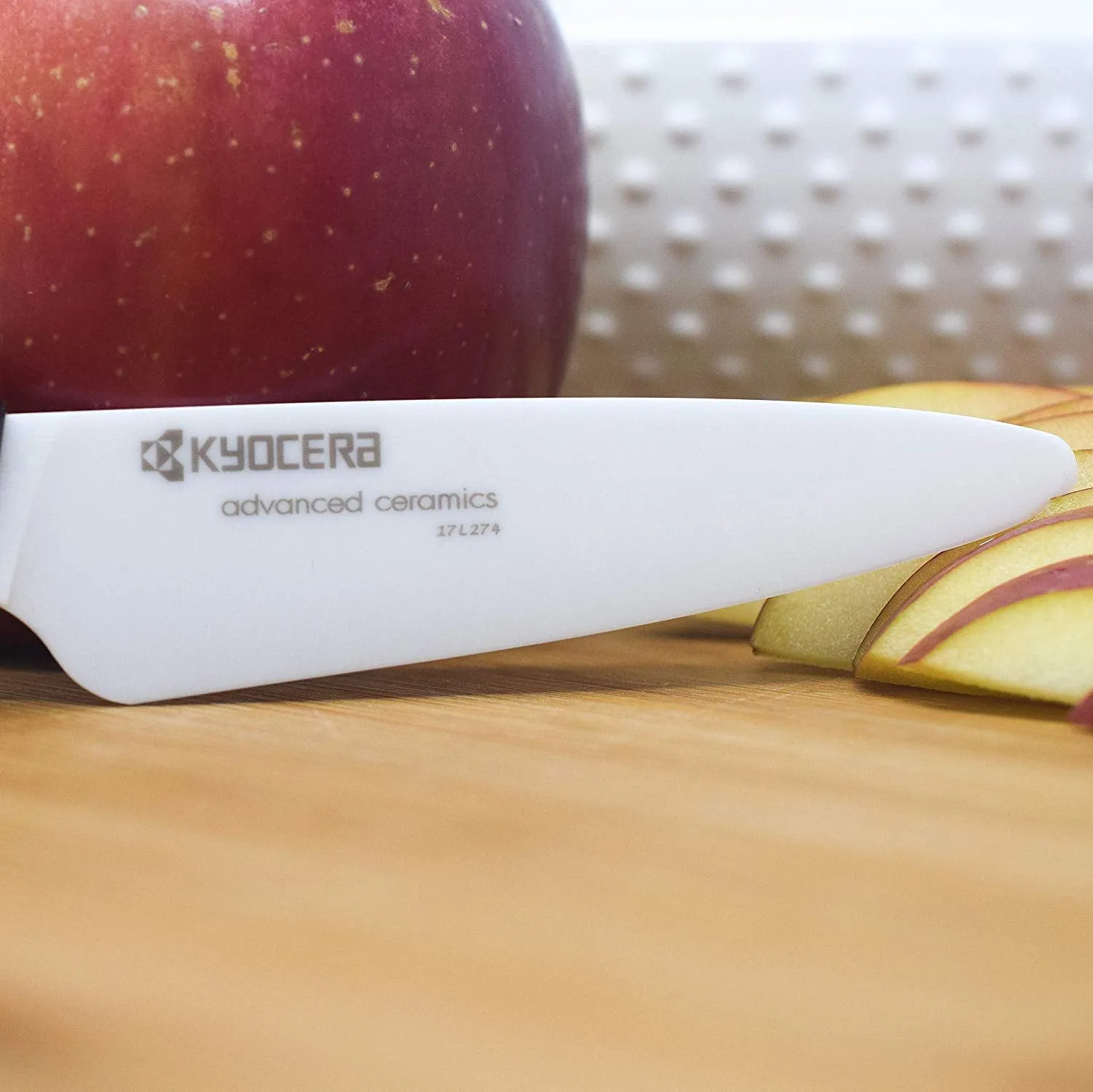 Kyocera 3" Ceramic Paring Knife - Green Handle