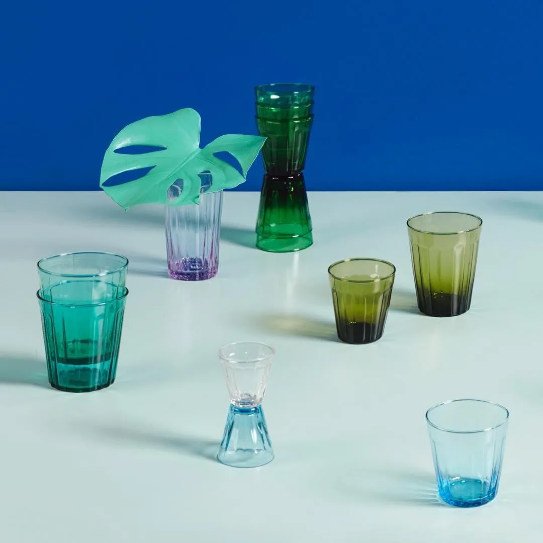 Lucca Water Glass (Turquoise)