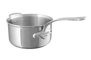Mauviel M'COOK 5-Ply Sauce Pan With Cast Stainless Steel Handle, 6.9-Qt