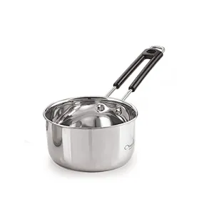 neelam CRSP010W Stainless Steel Sauce Pan, 1150ml, 1 Piece (Silver)