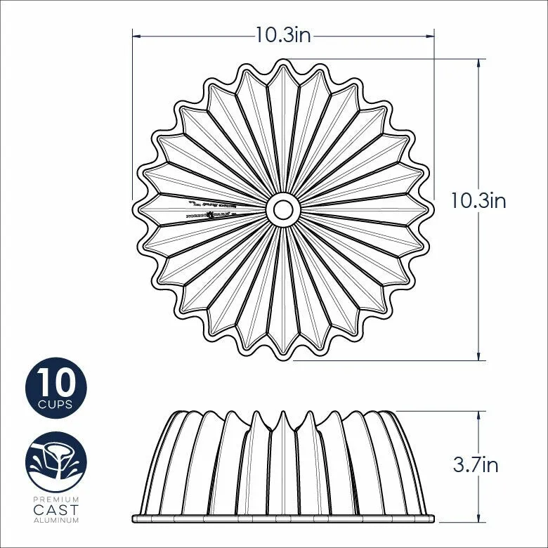Nordic Ware Brilliance Bundt Pan