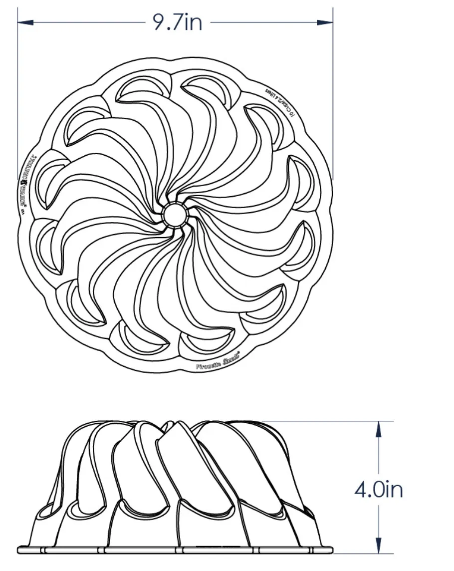 Nordicware Pirouette Bundt® Pan
