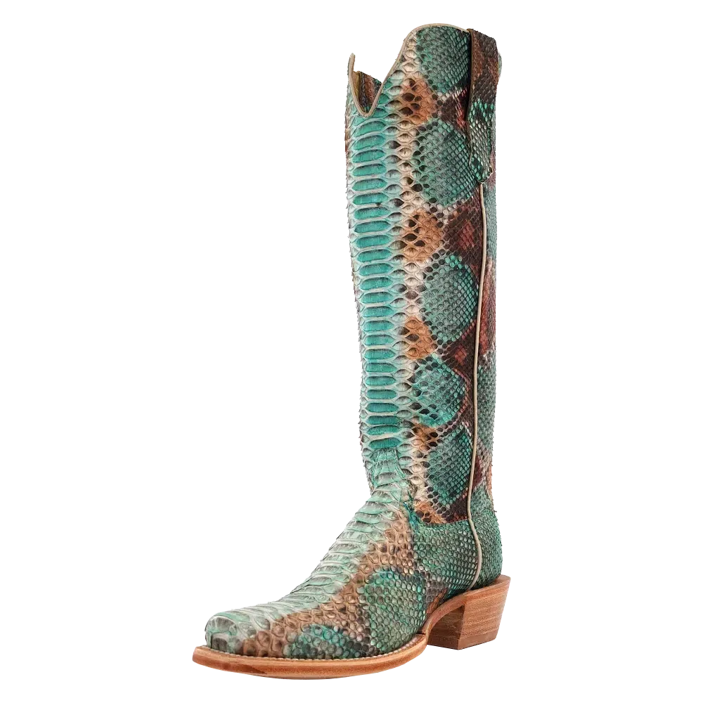 R. Watson Ladies' Turquoise & Copper Boots