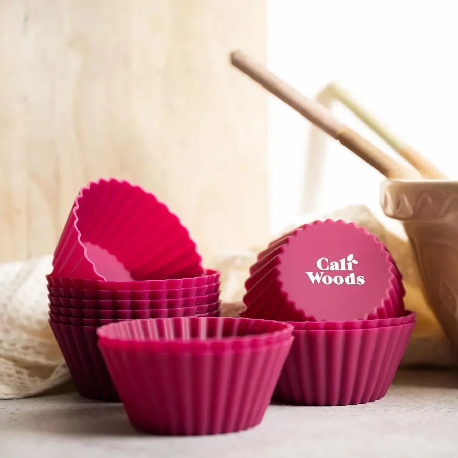 Reusable Large Muffin Liners (12pk) - Very Berry