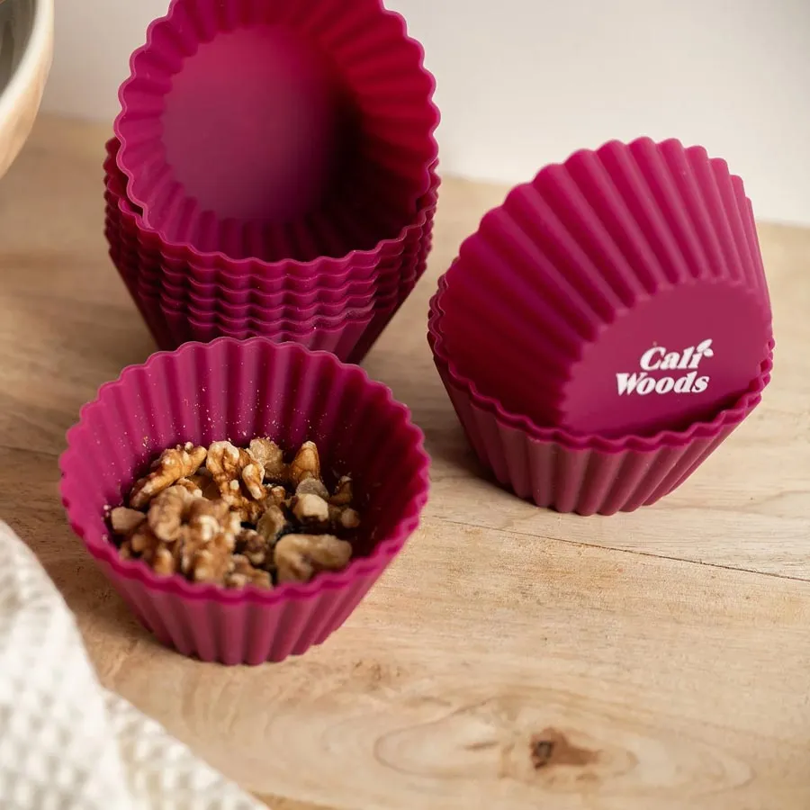 Reusable Large Muffin Liners (12pk) - Very Berry