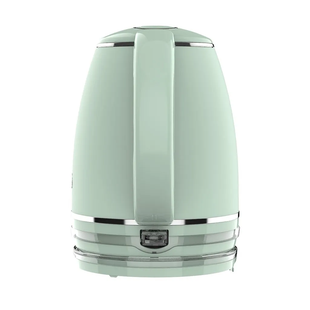 Riviera Series 1.0L Insulated Double Wall Cool Touch Electric Kettle (Light Green)