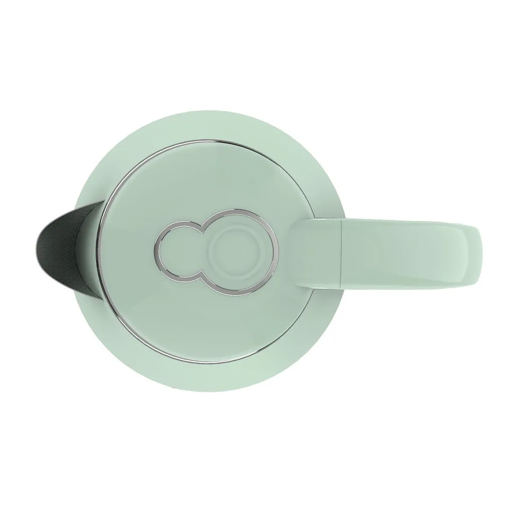 Riviera Series 1.0L Insulated Double Wall Cool Touch Electric Kettle (Light Green)