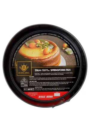 Royal King Non-stick Springform Pan 28cm - Black