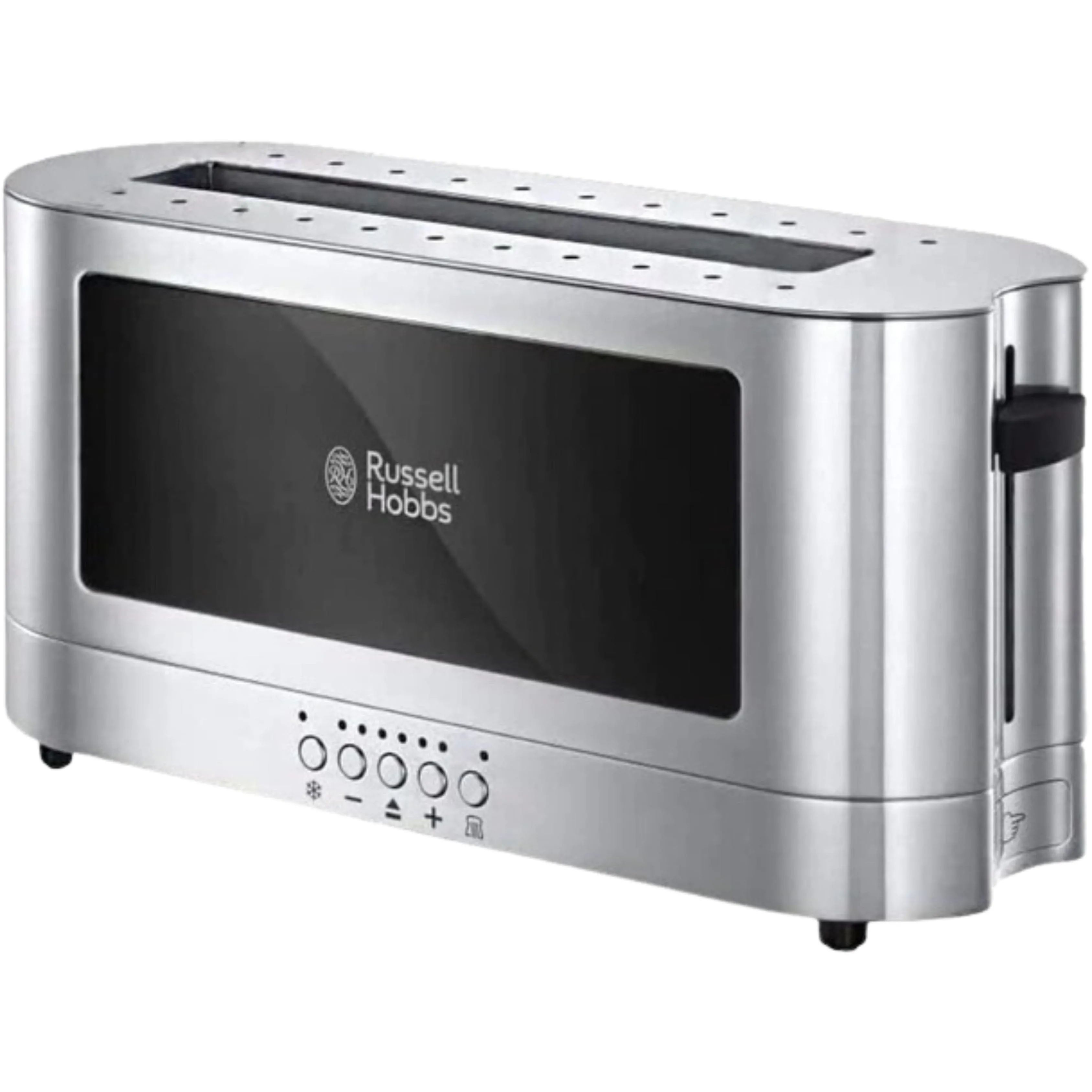 RUSSELL HOBBS - Toaster Long Slot Elegance Glass/Stainless Steel