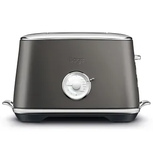 Sage The Toast Select Luxe 2 Slice Toaster - Black Stainless Steel | STA735BST4GUK1