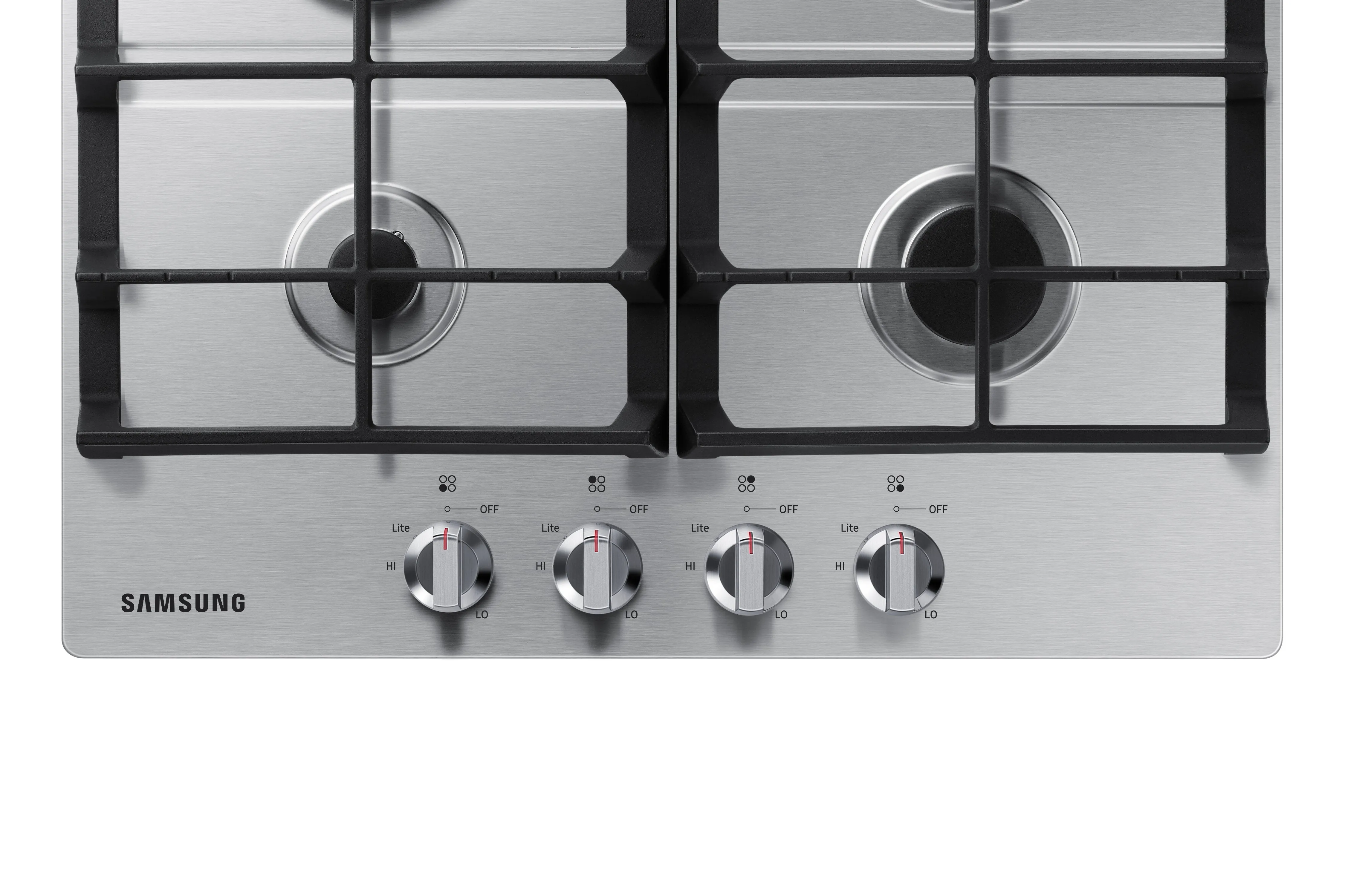 Samsung Stainless Steel 24" Gas Cooktop - NA24T4230FS/AA