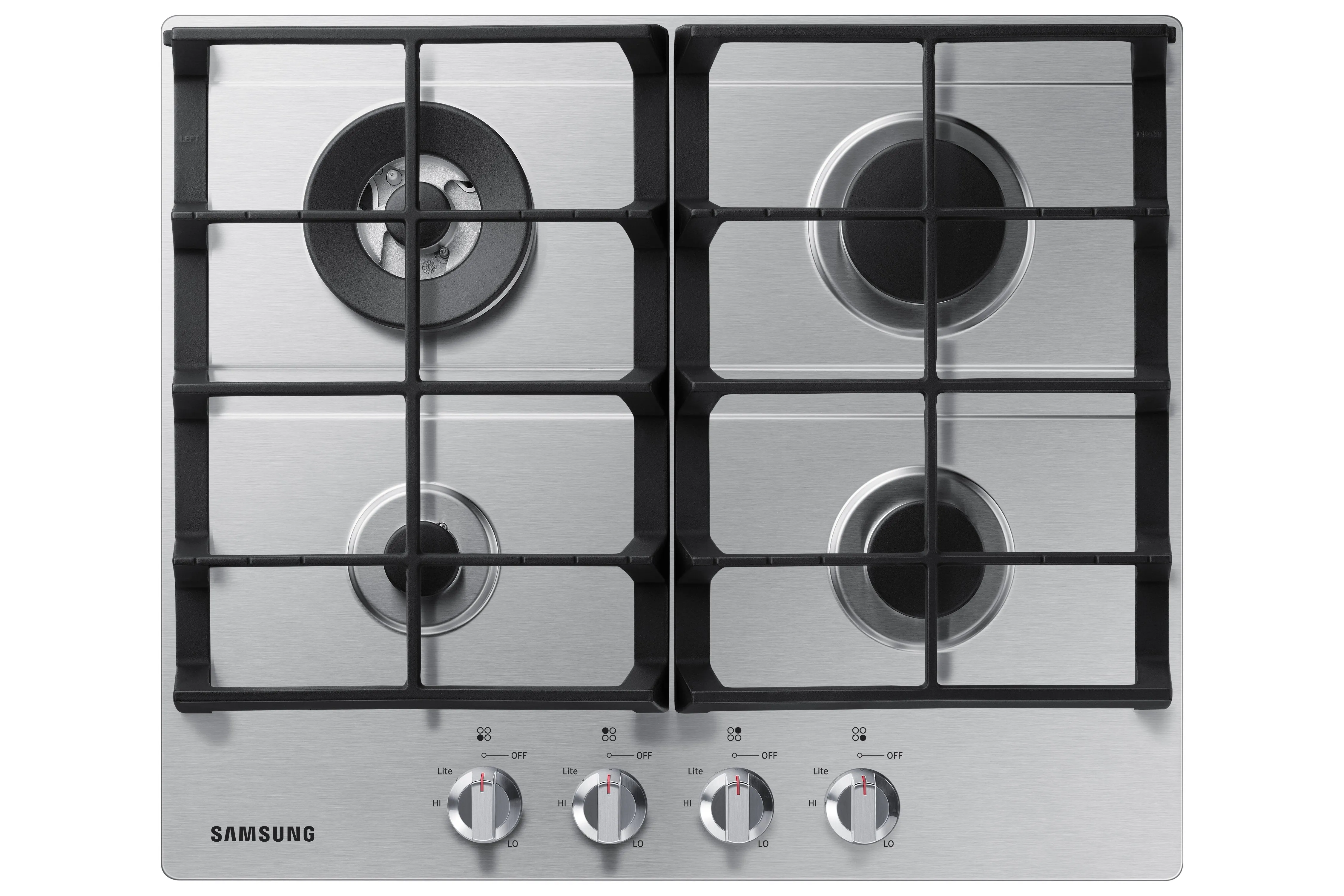 Samsung Stainless Steel 24" Gas Cooktop - NA24T4230FS/AA