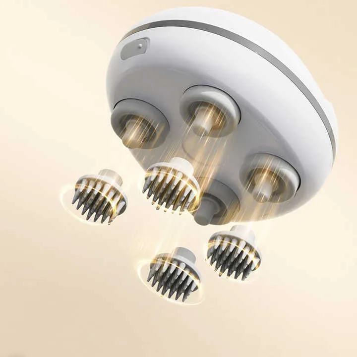 Scalp Massager Feature Hair Scalp Care-جهاز تدليك فروة الرأس