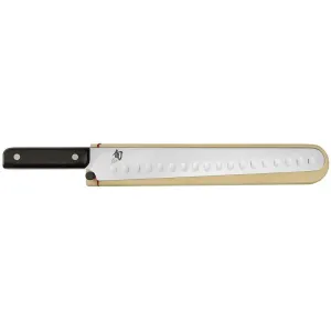 Shun Classic 12in Hollow-Ground Brisket Knife with Saya