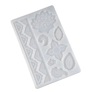 Silicone Fondant Mould | Cake Decoration Mould - Cultural Design