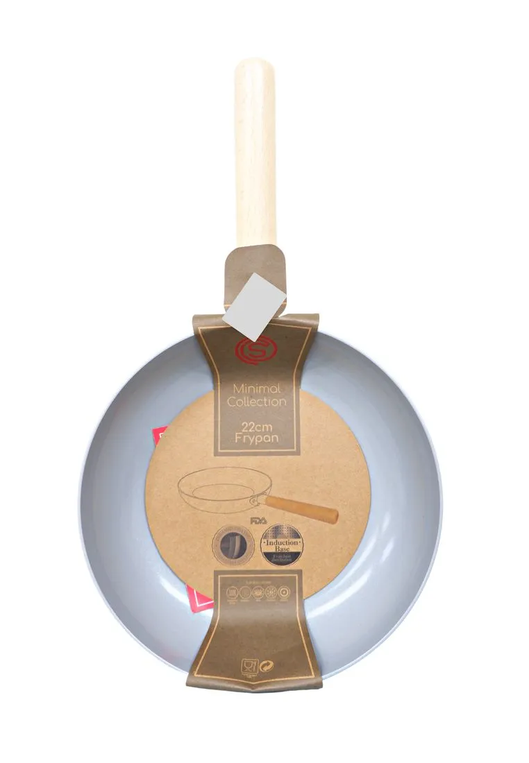 Slique Ceramic Fry Pan - Gray