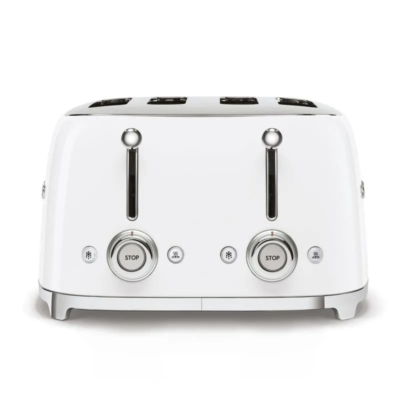 SMEG TSF03WHUK Four Slice Toaster in White