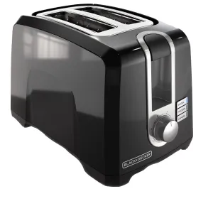SPECTRUM T2569B Toaster, 850 W, Button Control, Black :EA: QUANTITY: 1