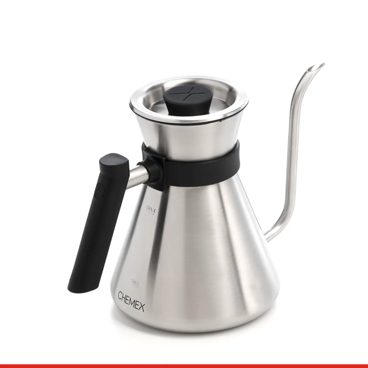 STAINLESS STEEL GOOSENECK CHETTLE™ ☕️ BRUSHED FINISH