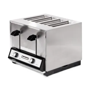 Star Holman HT424 Hybrid Commercial 4-Slot Pop-up Toaster - 208/240V