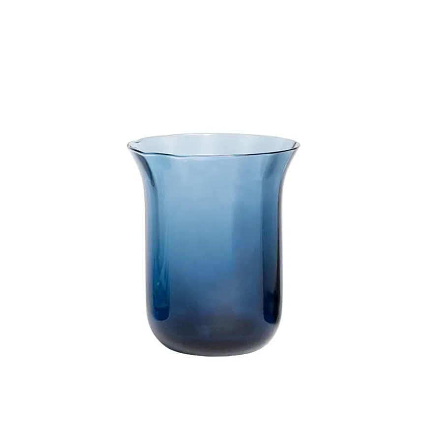 Textured Glass Tumbler (Blue   Green)