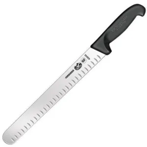 Victorinox Fibrox Pro 12-inch Granton Edge Slicing Knife 5.4723.30-X4