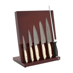 Zwilling 1022481 Bob Kramer Cumulus 7-Piece Knife Block Set